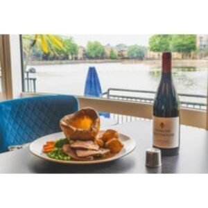 Sunday Roast & Bottle of Wine For 2 at Historic Waterside Pub - Moby Dick Greenland Dock | Wowcher
