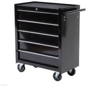 5-Drawer Lockable Rolling Tool Cabinet