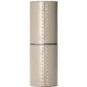 La Bouche Rouge Beige Leather Lipstick Case