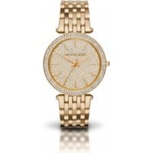 Michael Kors MK3438 Darci Gold Tone Stainless Steel Ladies Watch | Wowcher