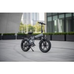 Grey ENGWE EP-2 Boost Folding Electric Bike - 120km Range | Wowcher