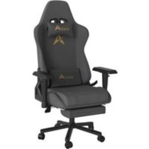 Premium Velvet Ergonomic Gaming Chair with Adjustable Recliner & Footrest for Comfort | Wowcher