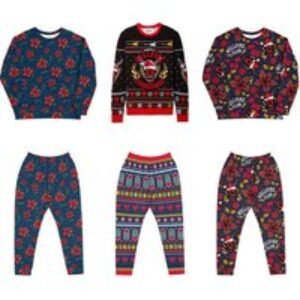 Unisex Black Stranger Things  Christmas Pyjamas - Kids or Adult Sizes! | Wowcher