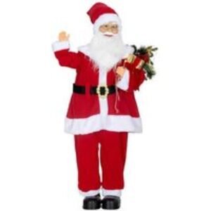 Life Size Animated Santa Claus - Pre-Lit