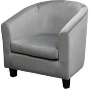 Alivio Comfy and Ergonomic Fabric Tub Chair | Wowcher