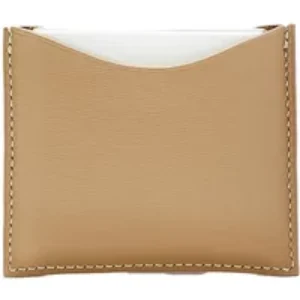 La Bouche Rouge Camel Leather Compact Case