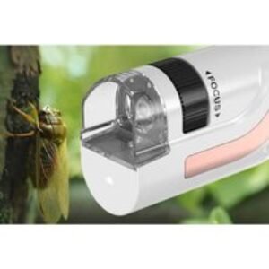Handheld Outdoor Microscope Toy for Kids & Families - 50X-300X Magnification