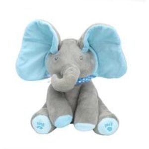 Alivio Peek A Boo Interactive Singing Elephant Plush Toy - Ages 1+