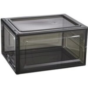 Stackable 6 Pieces Clear Magnetic Shoe Storage Boxes | Wowcher