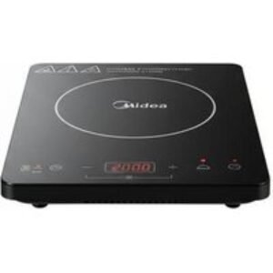 Midea Portable Single Induction Hob with 10-Level Power and Temperature Control | Wowcher