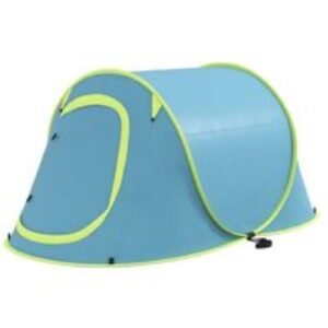 2-Person Pop-Up Camping Tent - Waterproof 2000mm