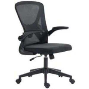 Ergonomic Black Mesh Office Chair - Adjustable Height