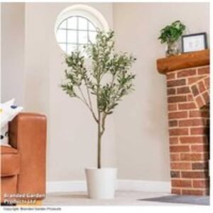 Artificial Olive Tree - Evergreen Mediterranean Houseplant