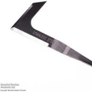 Stainless Steel Hand Weeding Scythe with Ergonomic Soft Grip - Heavy-Duty Rust-Resistant Garden Tool | Wowcher