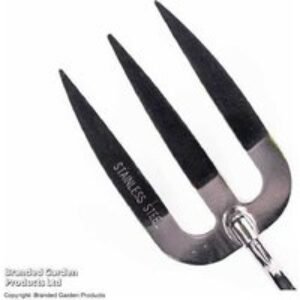 Stainless Steel Hand Fork Tool with Ergonomic Soft Grip - Heavy-Duty Garden Hand Tool | Wowcher
