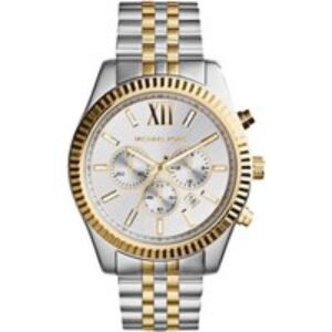 Michael Kors Men's Luxury Chronograph MK8344 Watch - Dual-Tone
