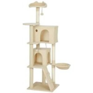 160cm Multi-Level Cat Tree - Sisal Posts
