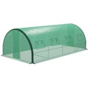 Walk-in Polytunnel Greenhouse Storage Shed