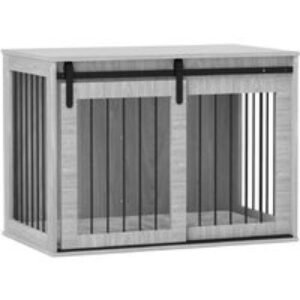 Luxury Dog Crate Table with Cushion - Large Breed