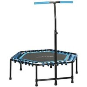45" LED Rebounder Trampoline for Adults & Kids - Adjustable Handle