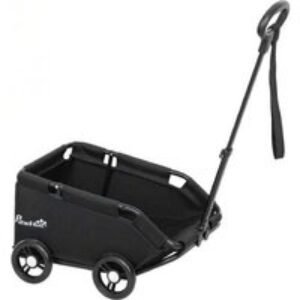 Small Dog & Cat Stroller - 4-Wheel Pet Wagon Cart with Adjustable Handle