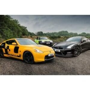 Junior Nissan GTR & Nissan 370Z Driving Experience - Up to 12 Laps