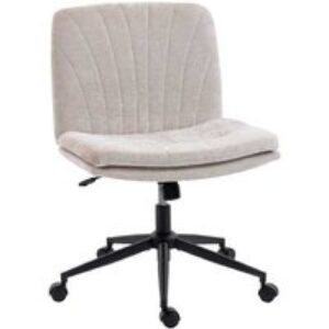 Ergonomic Criss Cross Office Chair with Wheels - Chenille