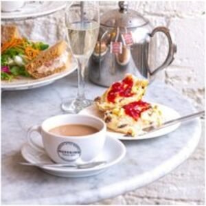 Traditional or Celebration Afternoon Tea Experience for up to 4 People at Huffkins Tea Rooms