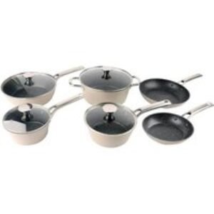 Alivio 10Pc Aluminum Alloy Cookware Set | Wowcher