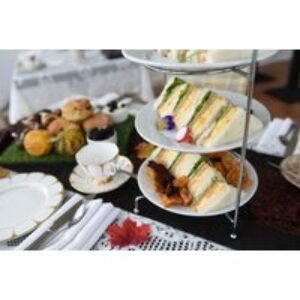 Luxurious Afternoon Tea for Two with Prosecco and Gourmet Delicacies