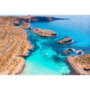4* Half Board Malta Beach Break with Return Flights | Wowcher