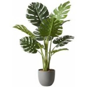 65cm Artificial Monstera Faux Tropical Tree in a Pot | Wowcher