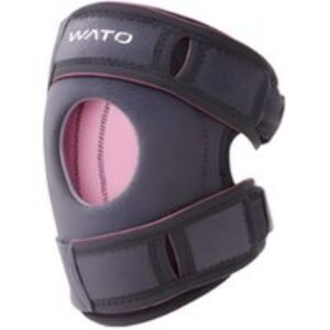 Silicone Compression Knee Sleeves with Patellar Gel Support Pad - 1 Pair | Wowcher