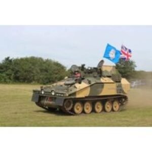 Ultimate Army Truck Drive & Spartan Tank Ride Upgrade - Aviation Museum | Wowcher