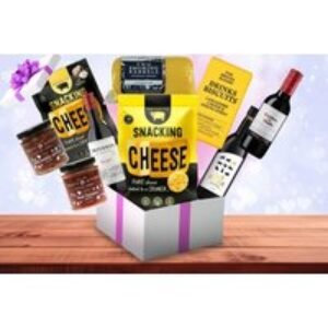 Valentine's Day Wine & Cheese Gift Hamper | Wowcher