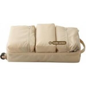 6-in-1 Space Saving Travel Packing Cube Organizer - Foldable Hanging Storage for Suitcases | Wowcher