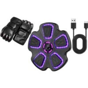 Smart Music Boxing Reaction Pad with LED Lights and Bluetooth Audio | Wowcher