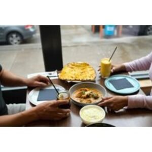 Two Course Indian Meal with Sides and Wine for up to 6 - Zaika Taal