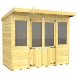 Pent Roof Wooden Storage Shed - Weatherproof