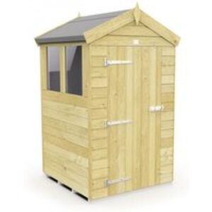 Timber Apex Garden Storage Shed - Weatherproof Wooden