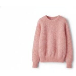 Unisex Black Chic Retro Knitted Pullover Sweater in Versatile Cozy Colors | Wowcher