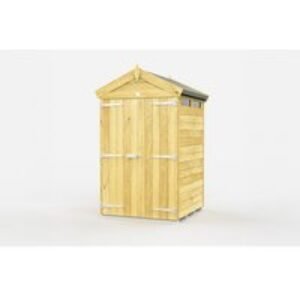 Apex Security Double Door Wooden Storage Shed - Heavy Duty