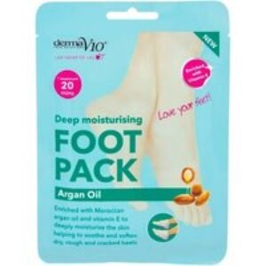 Derma V10 Exfoliating Foot Mask Packs - Vitamin E