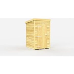 Wooden Pent Storage Shed - Weatherproof