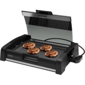 Smokeless Indoor & Outdoor Grill for Effortless Non-Stick Cooking Anywhere | Wowcher