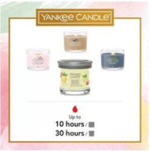 Yankee Candle Gift Set - Scented Glass Candles & Signature Tumbler for Home Decor | Wowcher