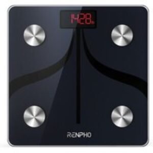 Smart Body Scale A005 with App Connectivity and 13 Body Metrics Tracking | Wowcher