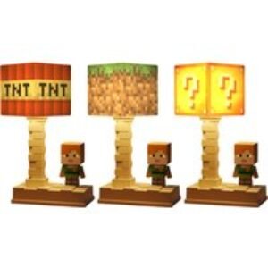 Minecraft- Atmosphere Block Lamp - Warm Pixel Night Light