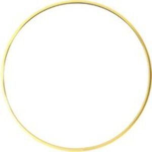 Nordic Round Mirror with Gold Frame