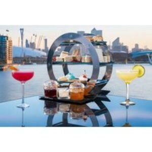 Mum & Daughter Afternoon Tea & Signature Cocktails for 2 at Sunborn London Yacht Hotel
